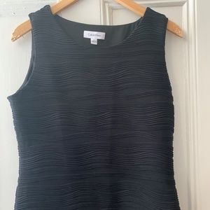 Clavin Klein Dressy Black Top